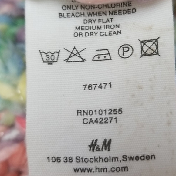 Multi Color Rainbow Knit Granny Sweater Large - Picture 6 of 8